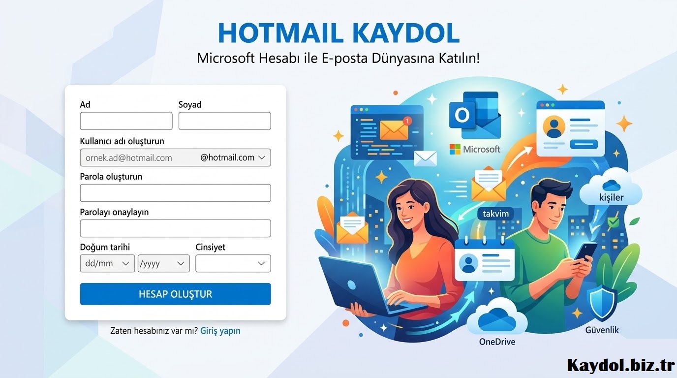Hotmail Kaydol: Yeni ve Güvenli Bir E-Posta Hesabı Açma Rehberi