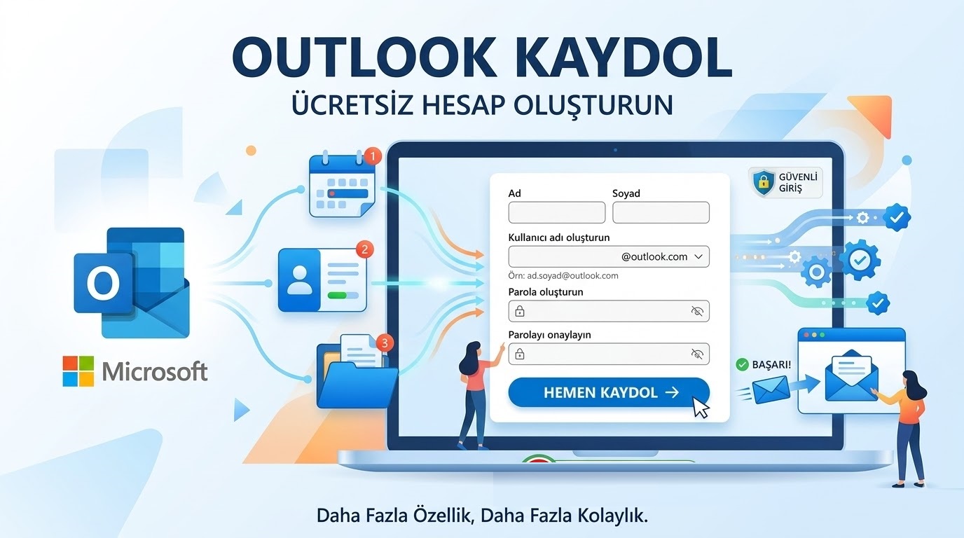 Outlook Kaydol: Profesyonel ve Güvenli Bir E-Posta Hesabı Açma Rehberi